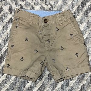 Carter’s Khaki Anchor Shorts